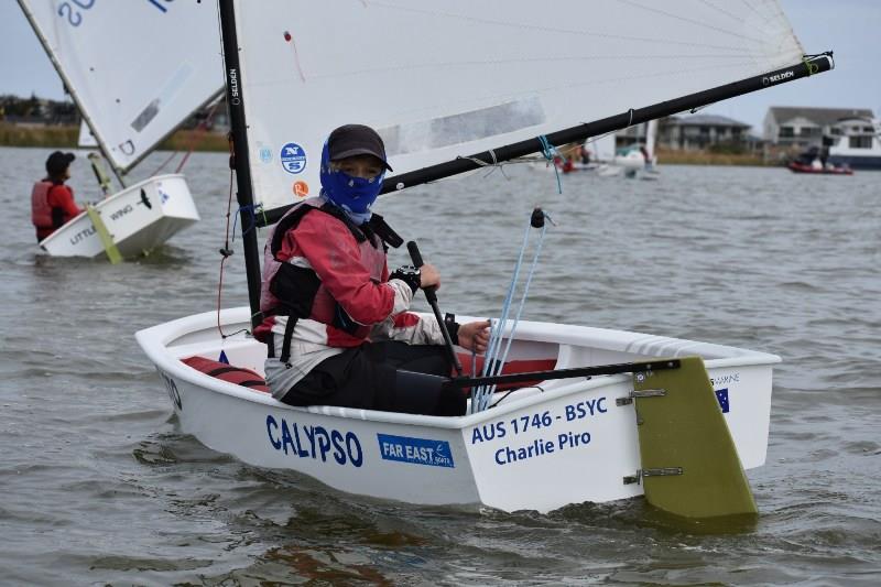 Charlie Piro prepares for the first race photo copyright Jet Mallinson taken at  and featuring the Optimist class