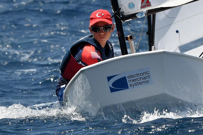 The USA's Peter Foley, 26th International Optimist Regatta winner photo copyright Dean Barnes taken at St. Thomas Yacht Club and featuring the Optimist class