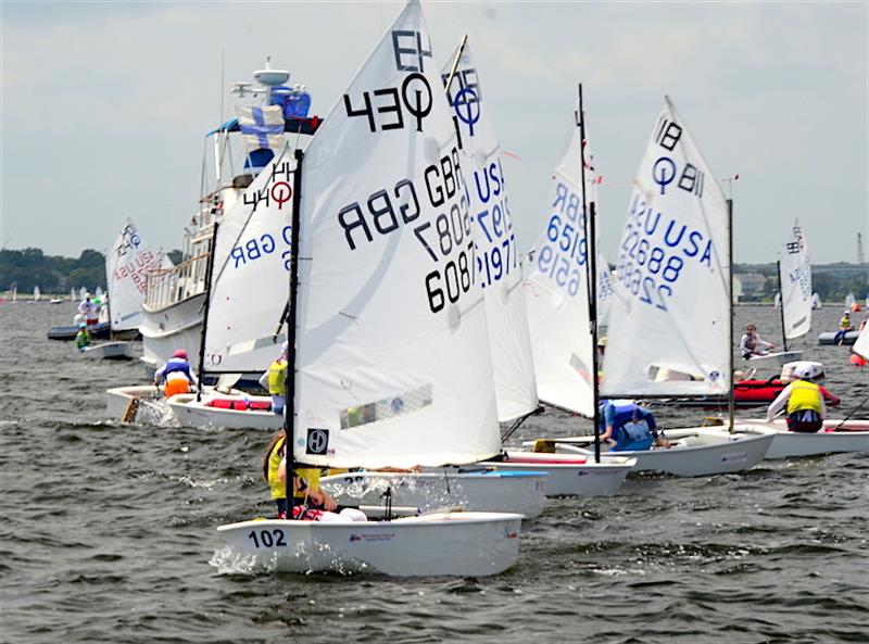 Full four boat teams represent Canada, Great Britain and the USA and many of the teams are composed of young sailors from multiple countries. - photo © Talbot Wilson