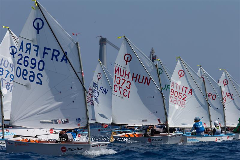 2018 Optimist World Championship photo copyright Matias Capizzano taken at Famagusta Nautical Club and featuring the Optimist class
