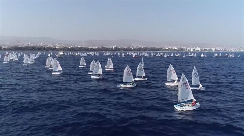 Day 7 - 2018 Optimist World Championship photo copyright Famagusta Nautical Club taken at Famagusta Nautical Club and featuring the Optimist class