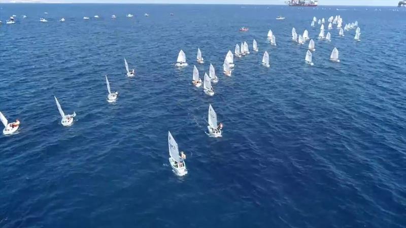 2018 Optimist World Championship photo copyright ICARUS Sports taken at Famagusta Nautical Club and featuring the Optimist class