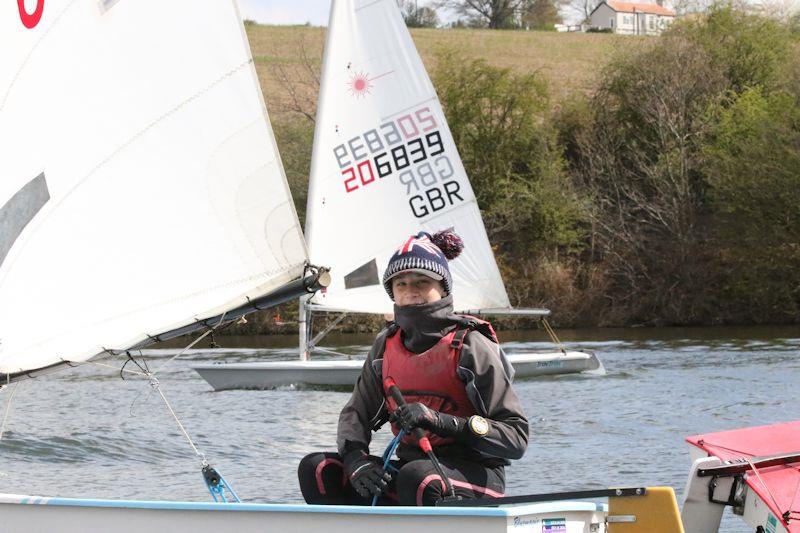 Harken North East Youth Travellers Series at Ulley photo copyright Fiona Spence taken at Ulley Sailing Club and featuring the Optimist class