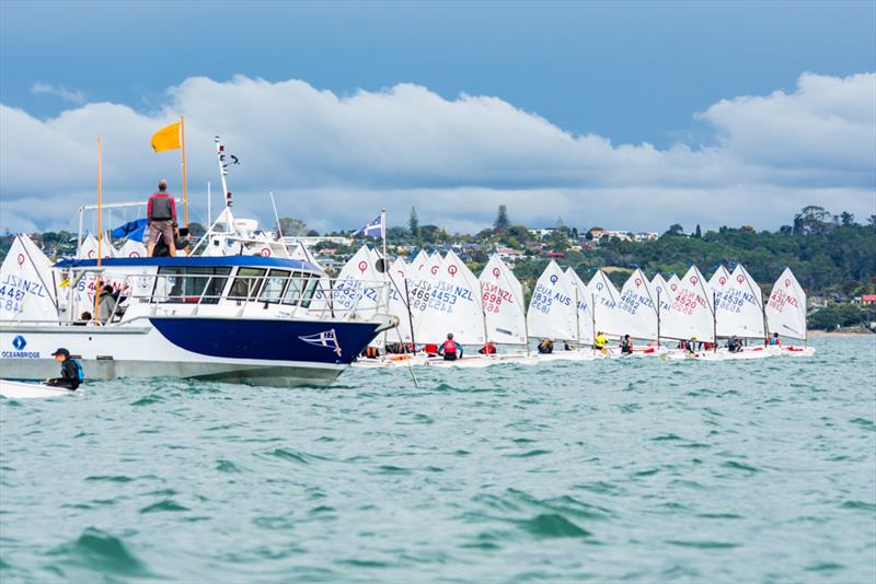 2019 Toyota NZ Optimist Nationals Day 4, April 2019 - Murrays Bay SC photo copyright Rachel von Zalinski - LSD taken at Murrays Bay Sailing Club and featuring the Optimist class