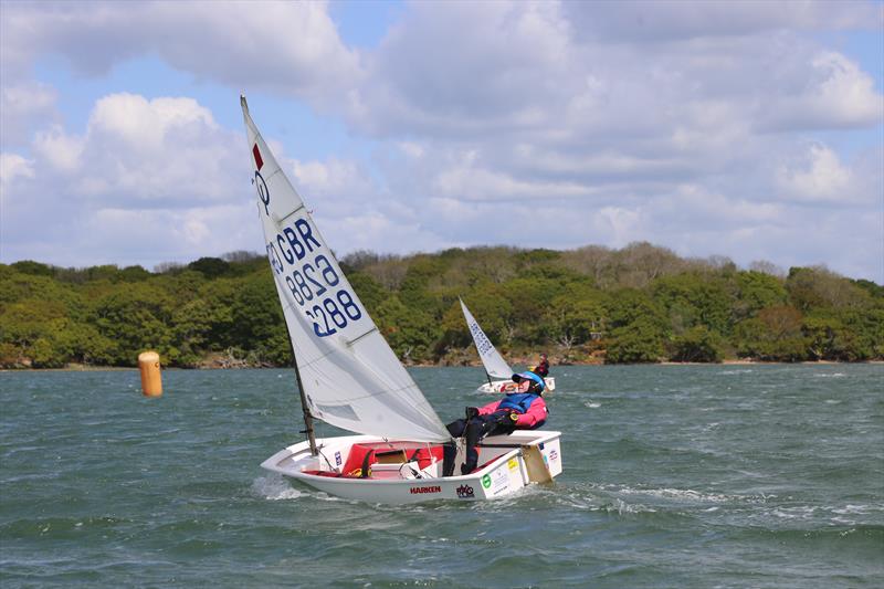 Rooster Optimist Southern Traveller Series visits Chichester photo copyright Brian Ayton taken at Chichester Yacht Club and featuring the Optimist class