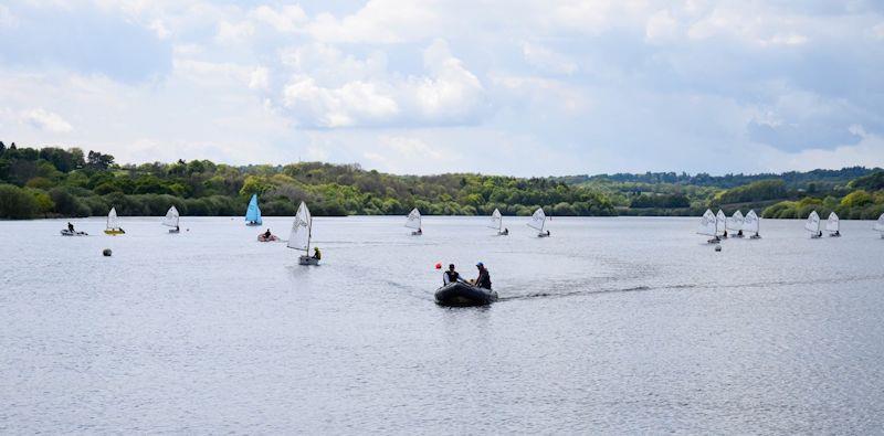 IOCA South East Optimist Travellers Series at Weir Wood photo copyright Steve Day taken at Weir Wood Sailing Club and featuring the Optimist class