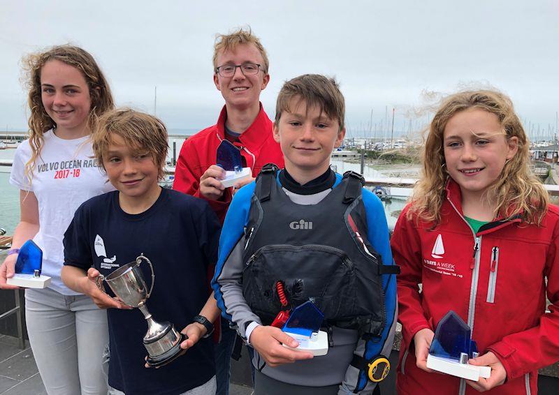 Berthon Marina Optimist open meeting at Royal Lymington photo copyright Valeria Sesto / Lifeinmotion taken at Royal Lymington Yacht Club and featuring the Optimist class