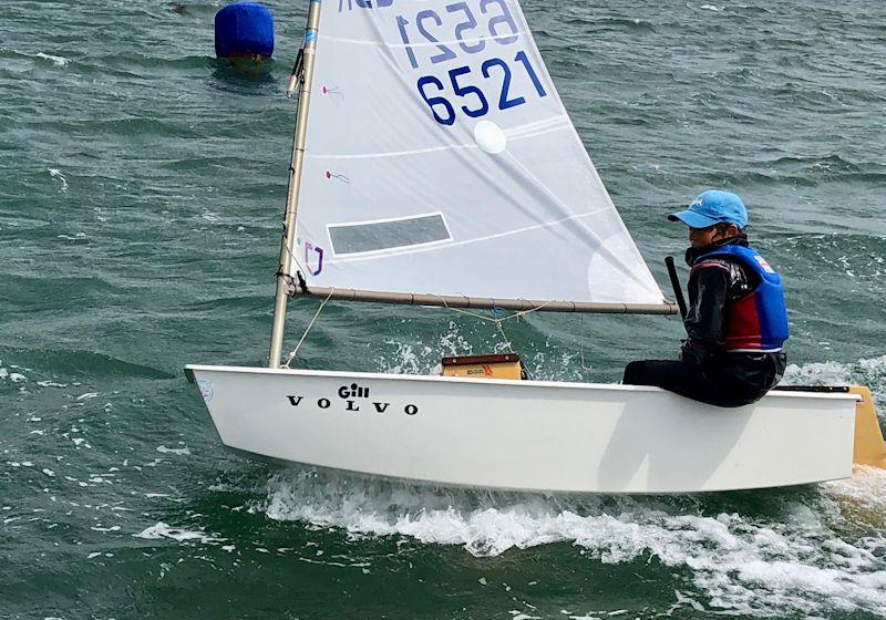 Berthon Marina Optimist open meeting at Royal Lymington photo copyright Valeria Sesto / Lifeinmotion taken at Royal Lymington Yacht Club and featuring the Optimist class