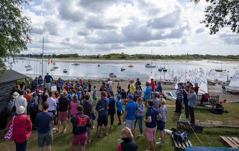 Optimist open meeting at Bosham photo copyright Dave Dobrijevic / www.dynamicsails.com taken at Bosham Sailing Club and featuring the Optimist class