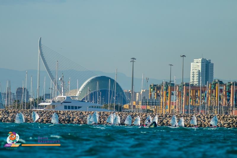 2019 OptiOrange Valencia photo copyright Denis Razumovich taken at  and featuring the Optimist class