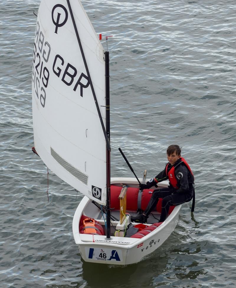 2019 Welsh Regional Championships photo copyright RYA Cymru-Wales taken at Mumbles Yacht Club and featuring the Optimist class