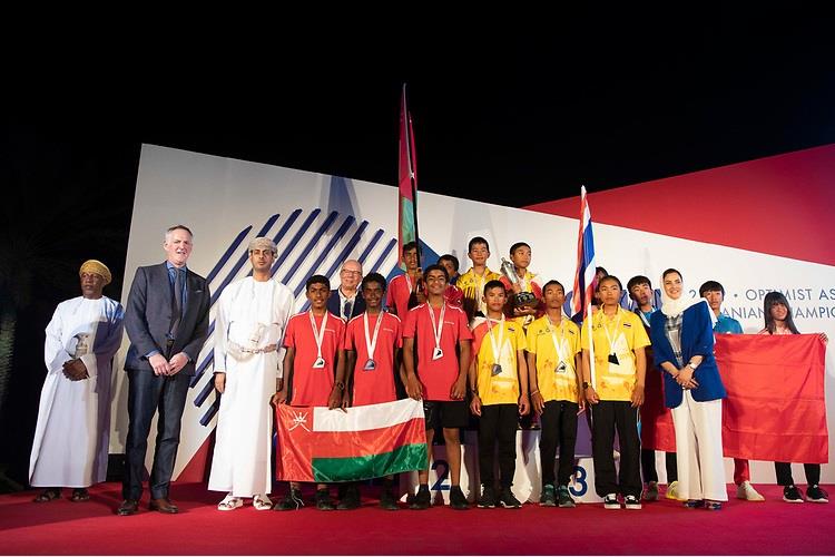 2019 Optimist Asian and Oceanian Championship photo copyright Oman Sail taken at  and featuring the Optimist class