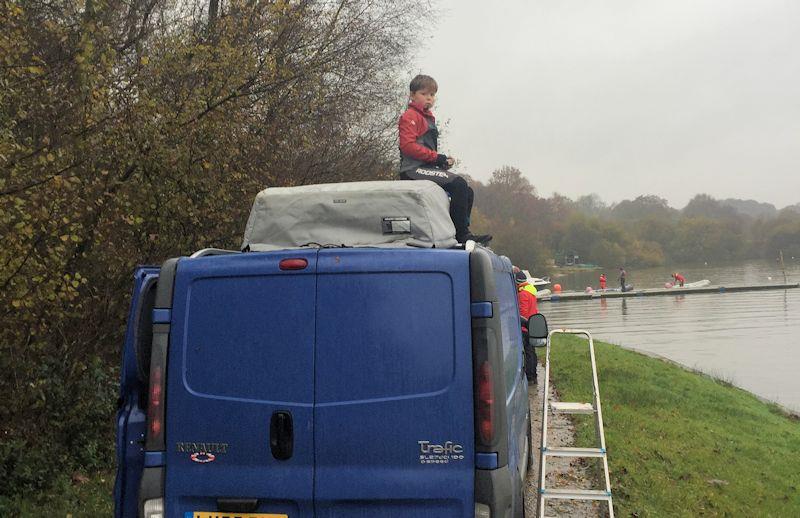 Youth and Junior Race Coaching at Weir Wood - photo © Christopher Hopkins