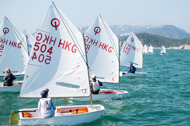 ABC Southside Regatta 2019 photo copyright Panda Man / Takumi Photography taken at Aberdeen Boat Club and featuring the Optimist class