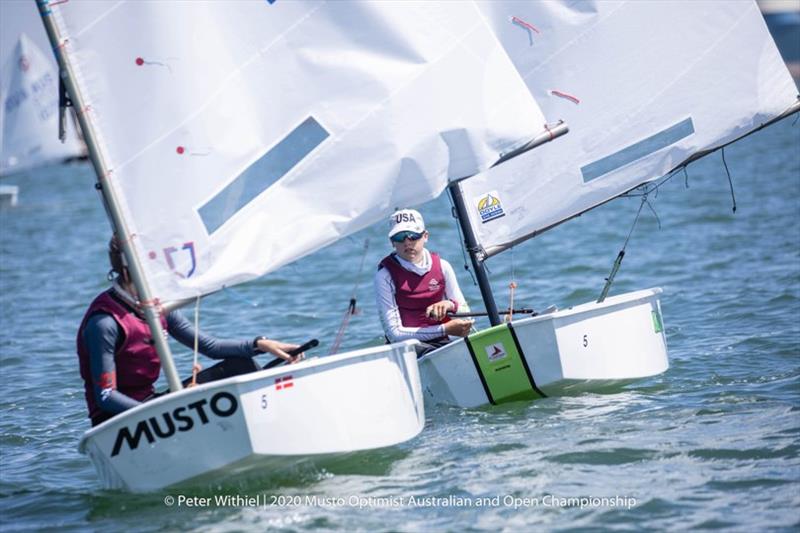 There were teams from a number of states and countries competing - 2020 Musto Optimist Australian and Open Championship, Day 1 - photo © Peter Withiel