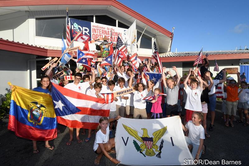 Some 113 junior sailors from a dozen nations participated in the 2019 IOR photo copyright Dean Barnes taken at St. Thomas Yacht Club and featuring the Optimist class