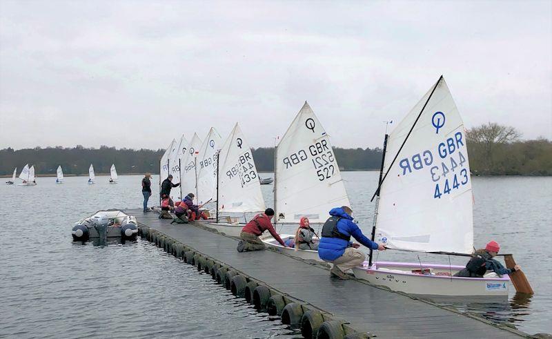 IOCA Optimist training at South Staffordshire - photo © Debbie Smith