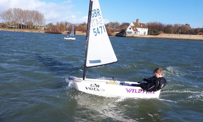 IOCA South Pre Zone Winter Training 6 at Bosham - photo © Andy Kerr