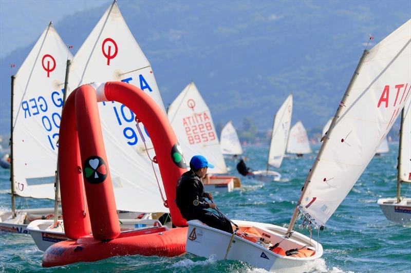 25th Ora Cup Ora Optimist photo copyright Elena Giolai taken at Circolo Vela Arco and featuring the Optimist class