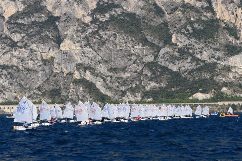 25th Ora Cup Ora Optimist photo copyright Elena Giolai taken at Circolo Vela Arco and featuring the Optimist class