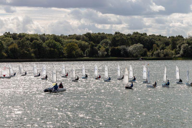 Optimist Midland Area Championship at South Staffs photo copyright Debbie Smith taken at South Staffordshire Sailing Club and featuring the Optimist class