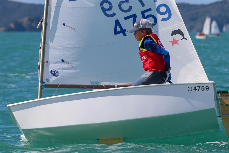 Matteo Barker - White Fleet Champion - 2021 Toyota Optimist Championships - Maretai - April 2021 - photo © Yachting New Zealand