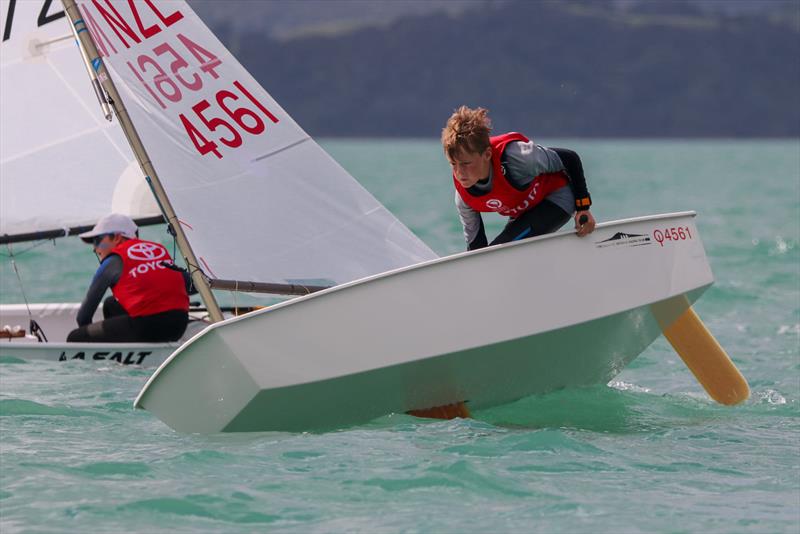Neilsen Meacham - Toyota Optimist National Championships - Maraetai Sailing Club - April 2021 photo copyright Yachting NZ taken at  and featuring the Optimist class