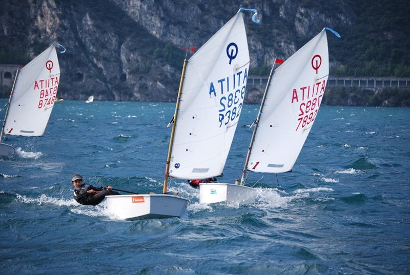 44th Torboli Trophy / 4th Autumn Meeting Optimist photo copyright Elena Giolai / Fraglia Vela Riva taken at Fraglia Vela Riva and featuring the Optimist class