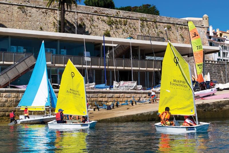 Mirpuri Foundation Sailing Trophy photo copyright Luis Fraguas taken at  and featuring the Optimist class