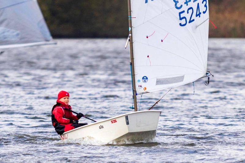 Guy Fawkes Pursuit Race at Leigh & Lowton photo copyright Gerard van den Hoek taken at Leigh & Lowton Sailing Club and featuring the Optimist class