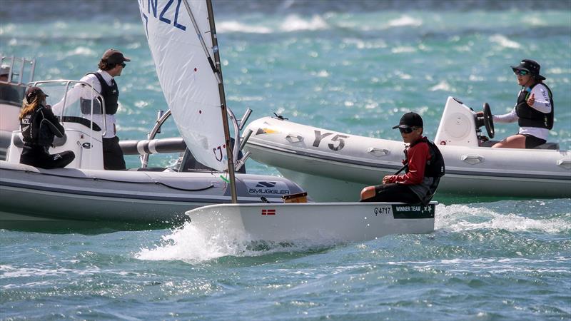 Wakatere BC - YNZ Optimist coaching clinic - January photo copyright Richard Gladwell - Sail-World.com/nz taken at Wakatere Boating Club and featuring the Optimist class