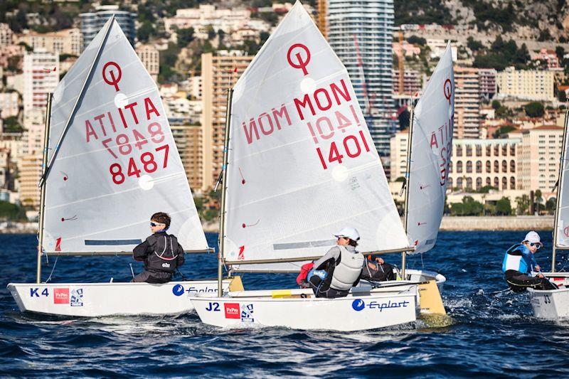 Day 1 of the 12th Monaco Optimist Team Race photo copyright YCM taken at Yacht Club de Monaco and featuring the Optimist class