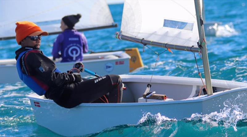 Weka Baanubandh, winner of the XIV Trofeo EuroMarina Optimist Regatta 2022 in Torreveija, Spain photo copyright Pep Portas taken at Royal Varuna Yacht Club and featuring the Optimist class