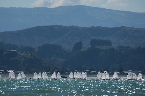 2022 Combined Optimist and Starling NZ Championships - April 2022 - Napier Sailing Club photo copyright Bruce Jenkins/Napier SC taken at Napier Sailing Club and featuring the Optimist class