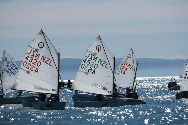 2022 Combined Optimist and Starling NZ Championships - April 2022 - Napier Sailing Club photo copyright Bruce Jenkins/Napier SC taken at Napier Sailing Club and featuring the Optimist class