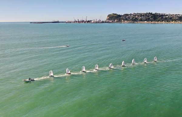 2022 Combined Optimist and Starling NZ Championships - April 2022 - Napier Sailing Club photo copyright Bruce Jenkins/Napier SC taken at Napier Sailing Club and featuring the Optimist class