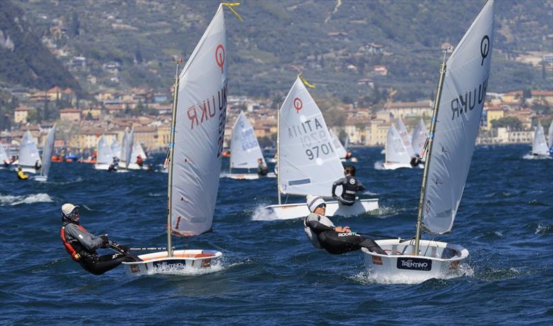 40th Lake Garda Optimist Meeting photo copyright Elena Giolai taken at  and featuring the Optimist class