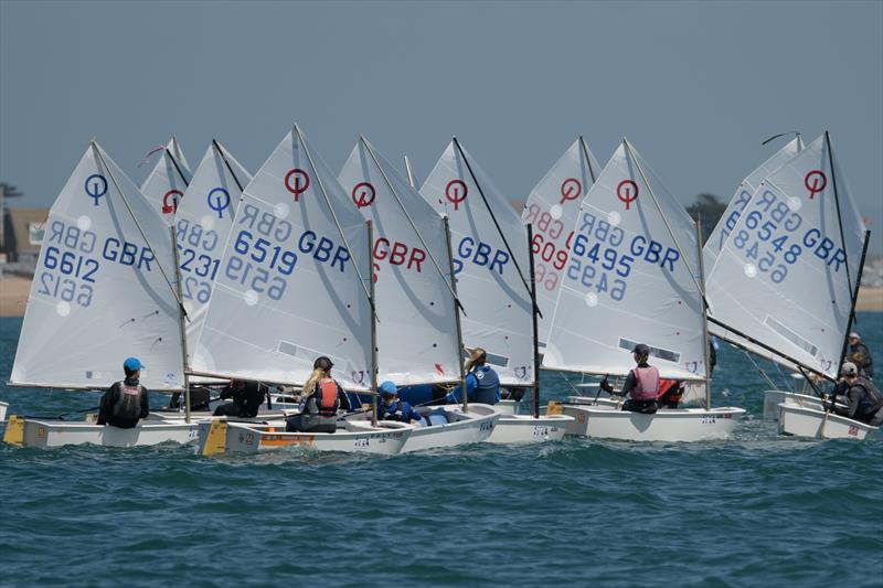 Optimist Early Summer Championships at Hayling Island - photo © Chris Hemingway, Adam Gosling & Andy Ramus