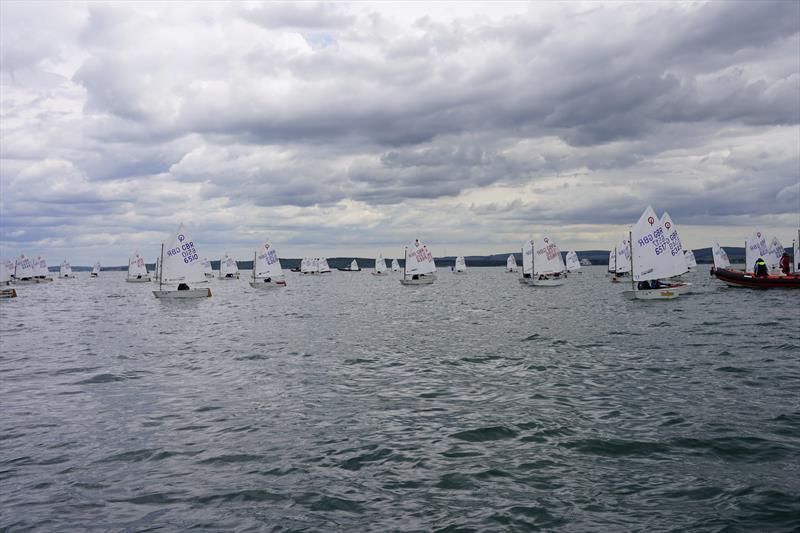 Lymington Optimist Open photo copyright Adam Gosling taken at Royal Lymington Yacht Club and featuring the Optimist class