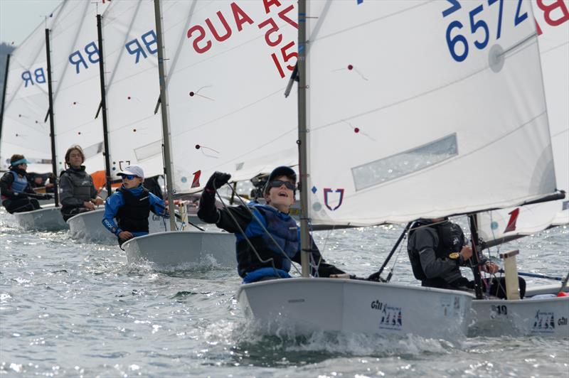 Lymington Optimist Open photo copyright Adam Gosling taken at Royal Lymington Yacht Club and featuring the Optimist class