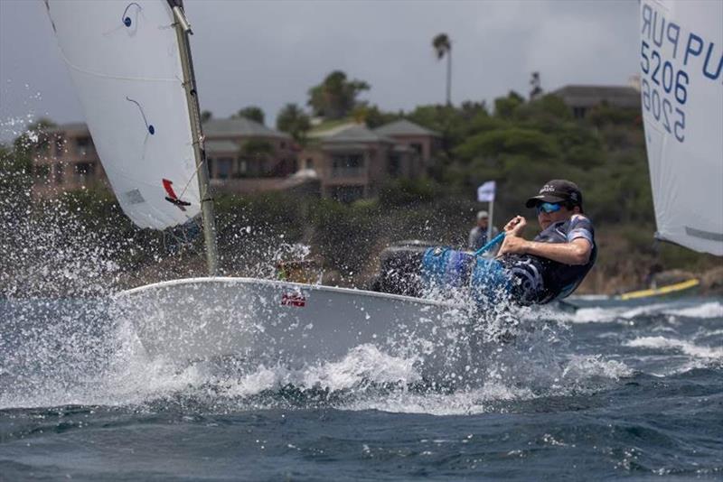2021 IOR Winner Photo, USVI's Tanner Krygsveld, has aged out of the Optimist, but will be back to help young sailors this year photo copyright Matias Capizzano taken at St. Thomas Yacht Club and featuring the Optimist class