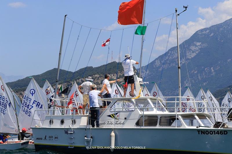 Optimist d'Argento Trophy photo copyright Elena Giolai taken at Circolo Vela Torbole and featuring the Optimist class