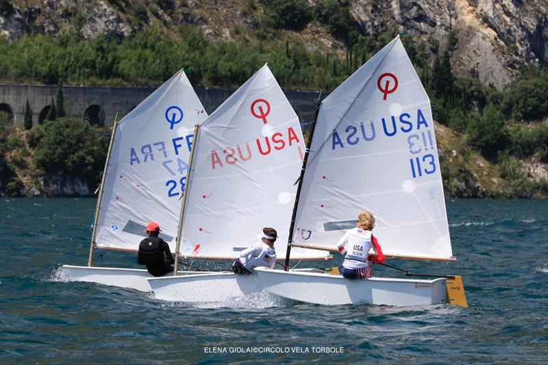 Optimist d'Argento Trophy photo copyright Elena Giolai taken at Circolo Vela Torbole and featuring the Optimist class