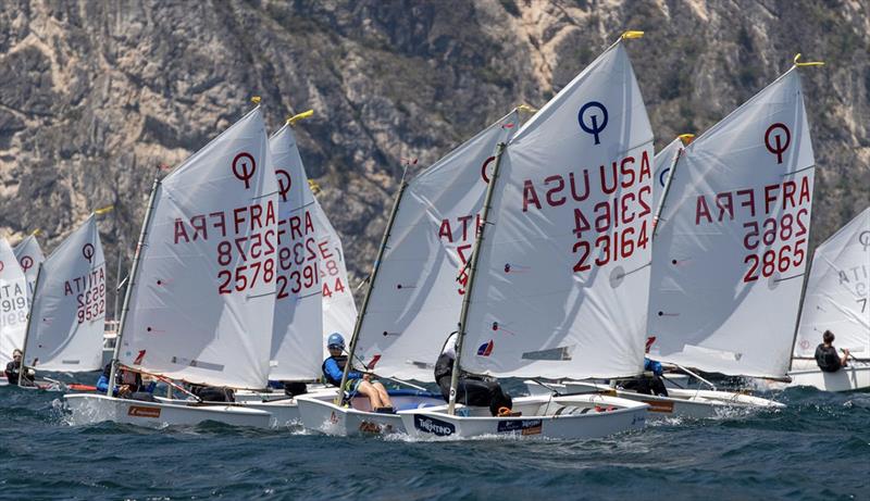 Optimist d'Argento Trophy photo copyright Elena Giolai taken at Circolo Vela Torbole and featuring the Optimist class