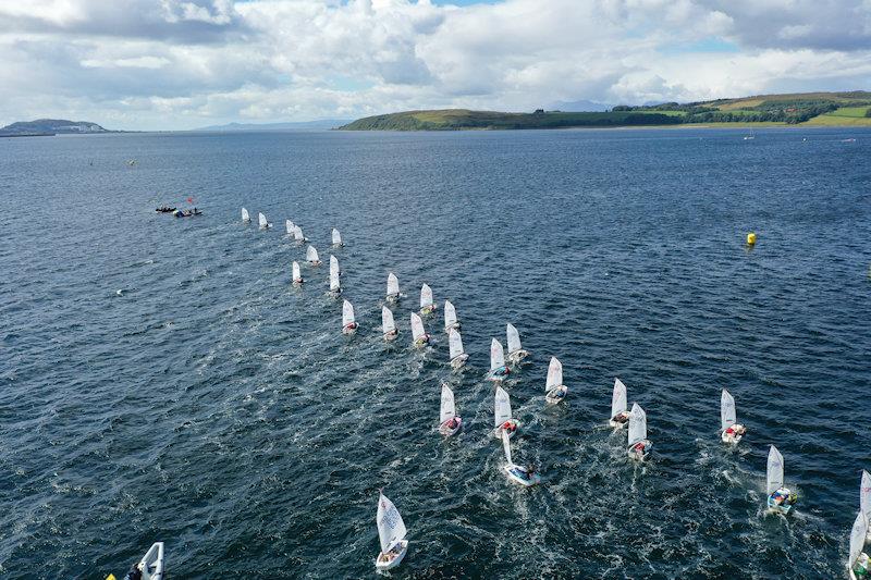 IOCA UK Optimist Nationals at Largs Sailing Club - Day 5 photo copyright Sandy Ramus taken at Largs Sailing Club and featuring the Optimist class