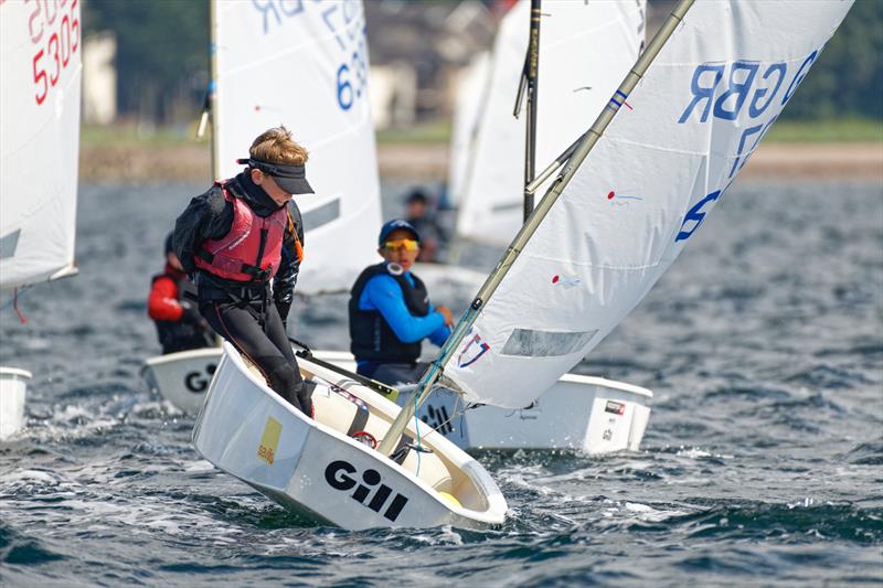 IOCA UK Optimist Nationals at Largs Sailing Club - Day 6 - photo © Paul Sanwell / OPP