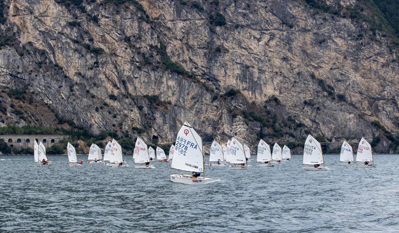 27th Ora Cup Optimist photo copyright Elena Giolai taken at Circolo Vela Arco and featuring the Optimist class