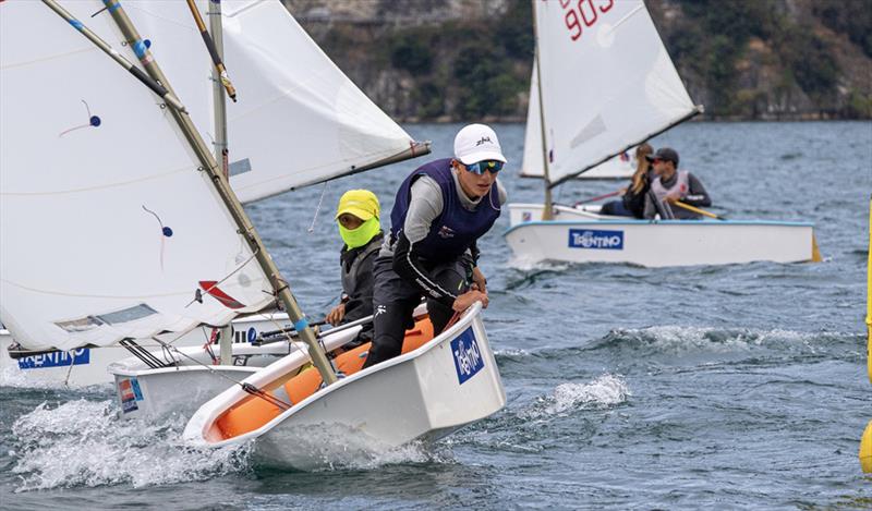 27th Ora Cup Optimist photo copyright Elena Giolai taken at Circolo Vela Arco and featuring the Optimist class