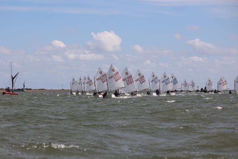 Gill Optimist Late Summer Championship at Brightlingsea photo copyright Ana Lau taken at Brightlingsea Sailing Club and featuring the Optimist class