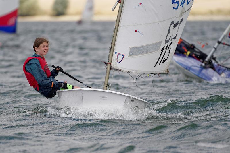 National Youth Regatta 2022 at Grafham Water Sailing Club photo copyright Paul Sanwell / OPP taken at Grafham Water Sailing Club and featuring the Optimist class